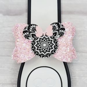 Mandala Minnie Magic Band Bow